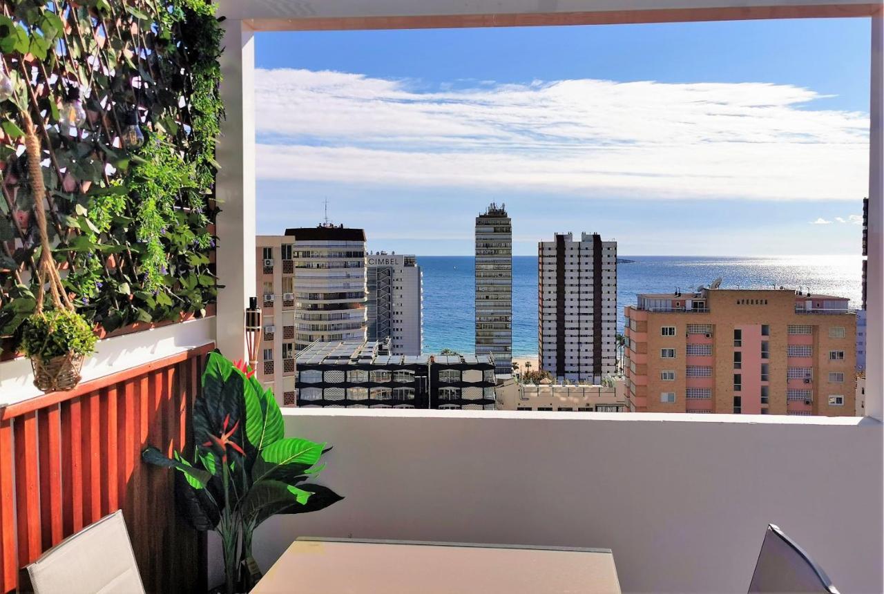 Penthouse Cervantes Sea View Benidorm Exteriér fotografie