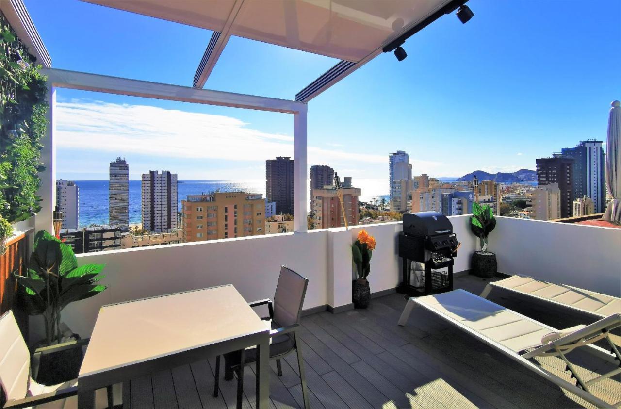 Penthouse Cervantes Sea View Benidorm Exteriér fotografie