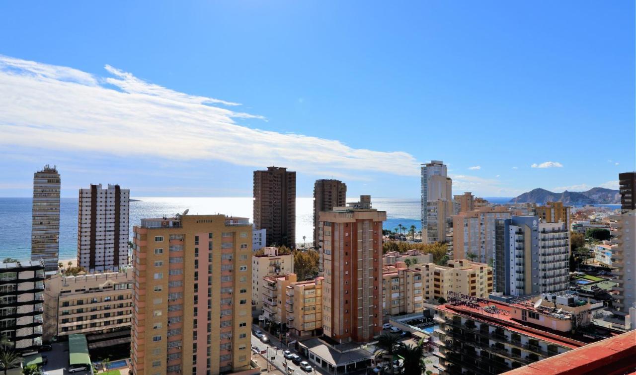 Penthouse Cervantes Sea View Benidorm Exteriér fotografie