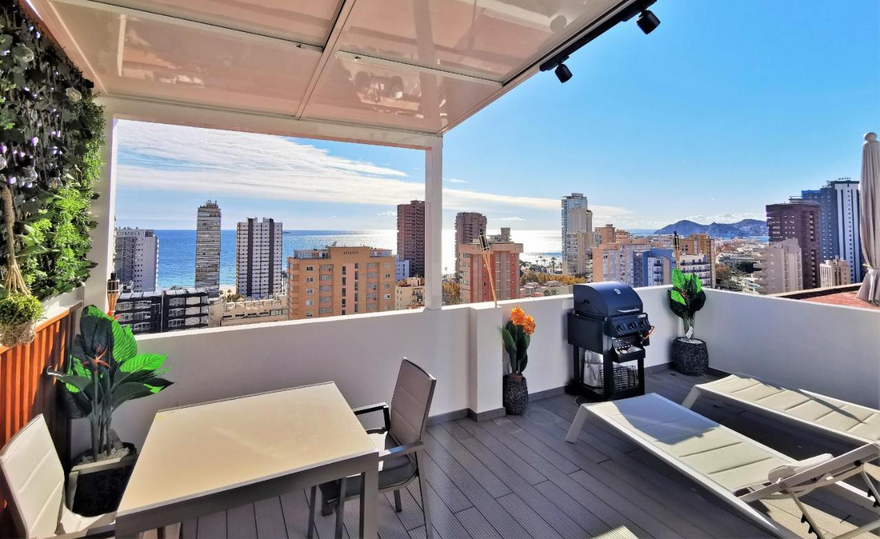 Penthouse Cervantes Sea View Benidorm Exteriér fotografie