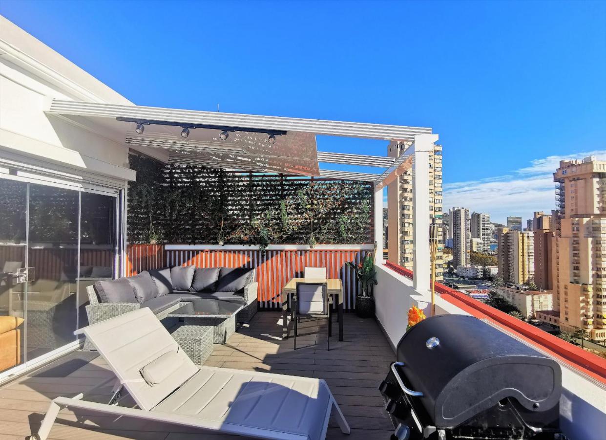 Penthouse Cervantes Sea View Benidorm Exteriér fotografie