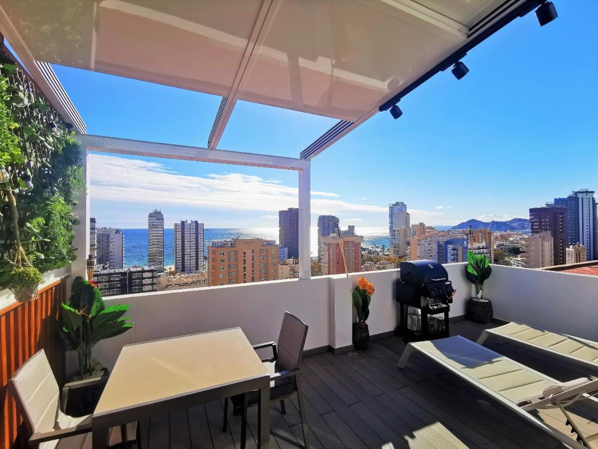 Penthouse Cervantes Sea View Benidorm Exteriér fotografie