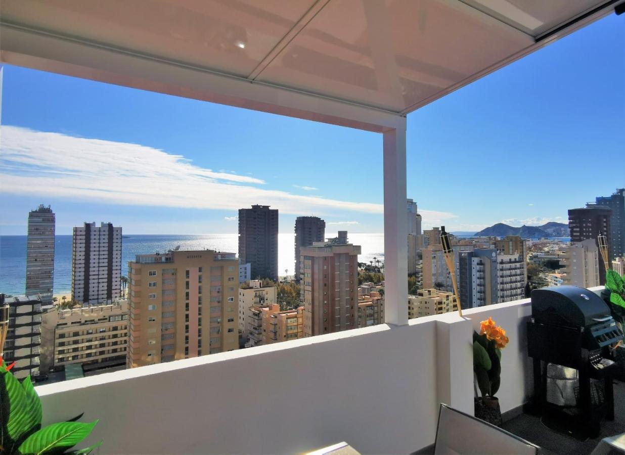 Penthouse Cervantes Sea View Benidorm Exteriér fotografie